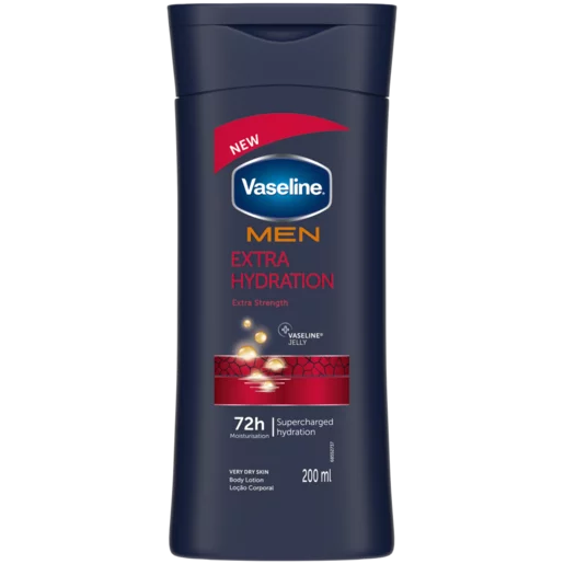 Vaseline Men Extra Hydration Body Lotion 200ml