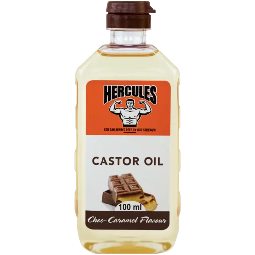 Hercules Choc-Caramel Flavoured Castor Oil 100ml