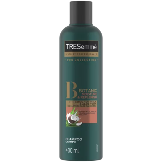 TRESemmé Pro Collection Botanic Moisture & Replenish Shampoo 400ml