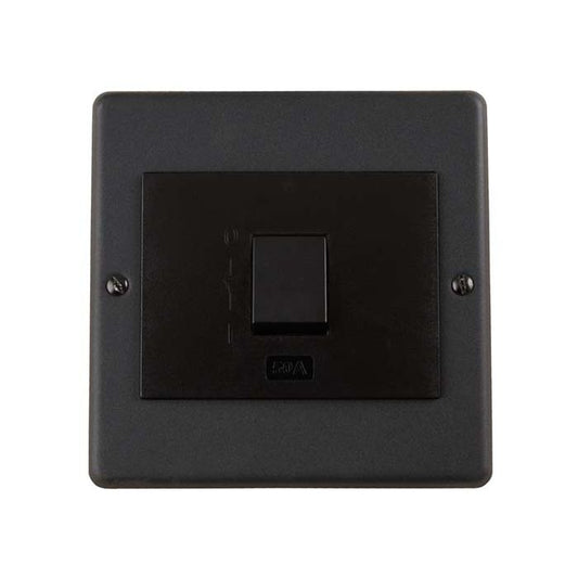 Lesco Matt Black 50A Isolator Switch 4x4