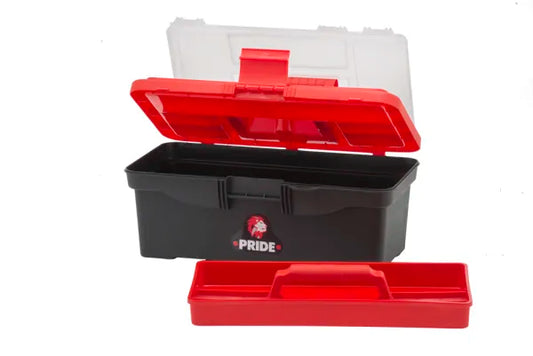 Pride Toolbox Plastic 32cm Pride Red/Black