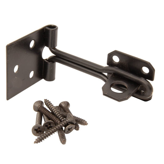 75MM WIRE HASP/STAPL BLKJP