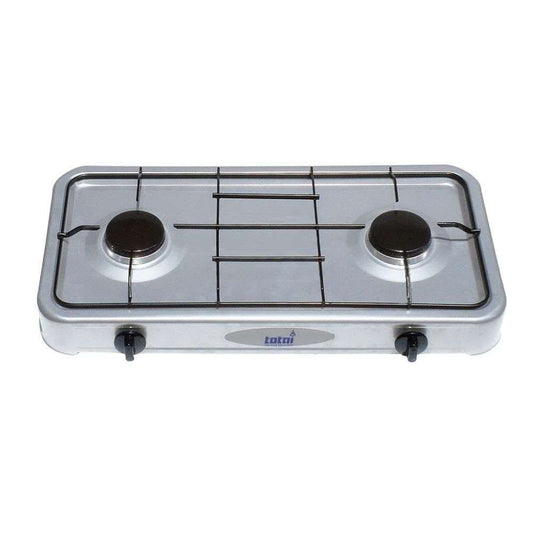 TOTAI 2 BURNER ENAMEL TABLETOP GAS STOVE
