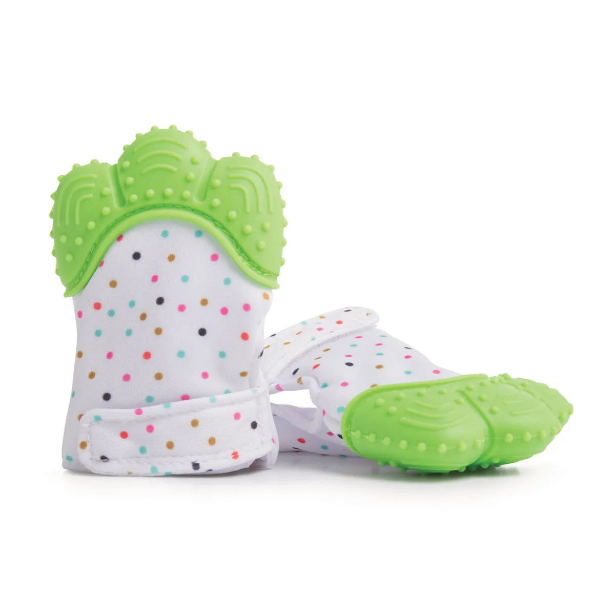 Snookums Teething Mittens - Green Star