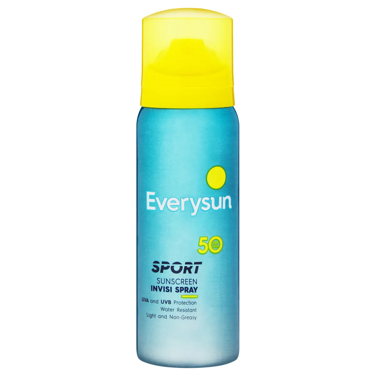Everysun Sportx Sunscreen Invisi Aerosol Spray Spf50 75ml