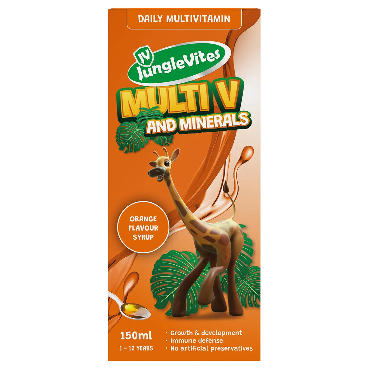 Junglevites Syrup 150ml