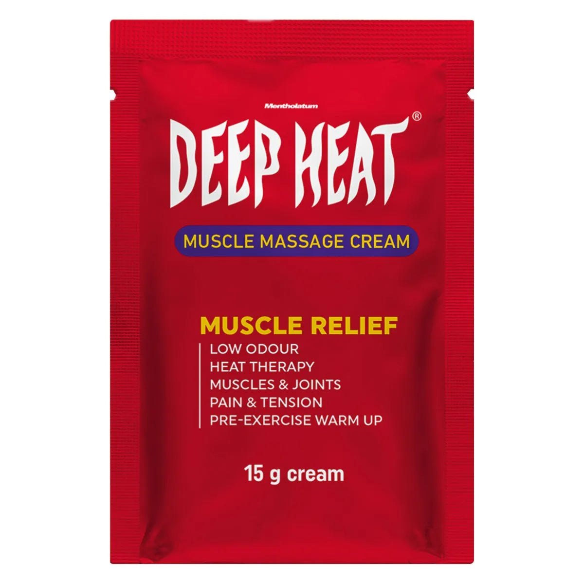 Deep Heat Muscle Massage Cream 15g