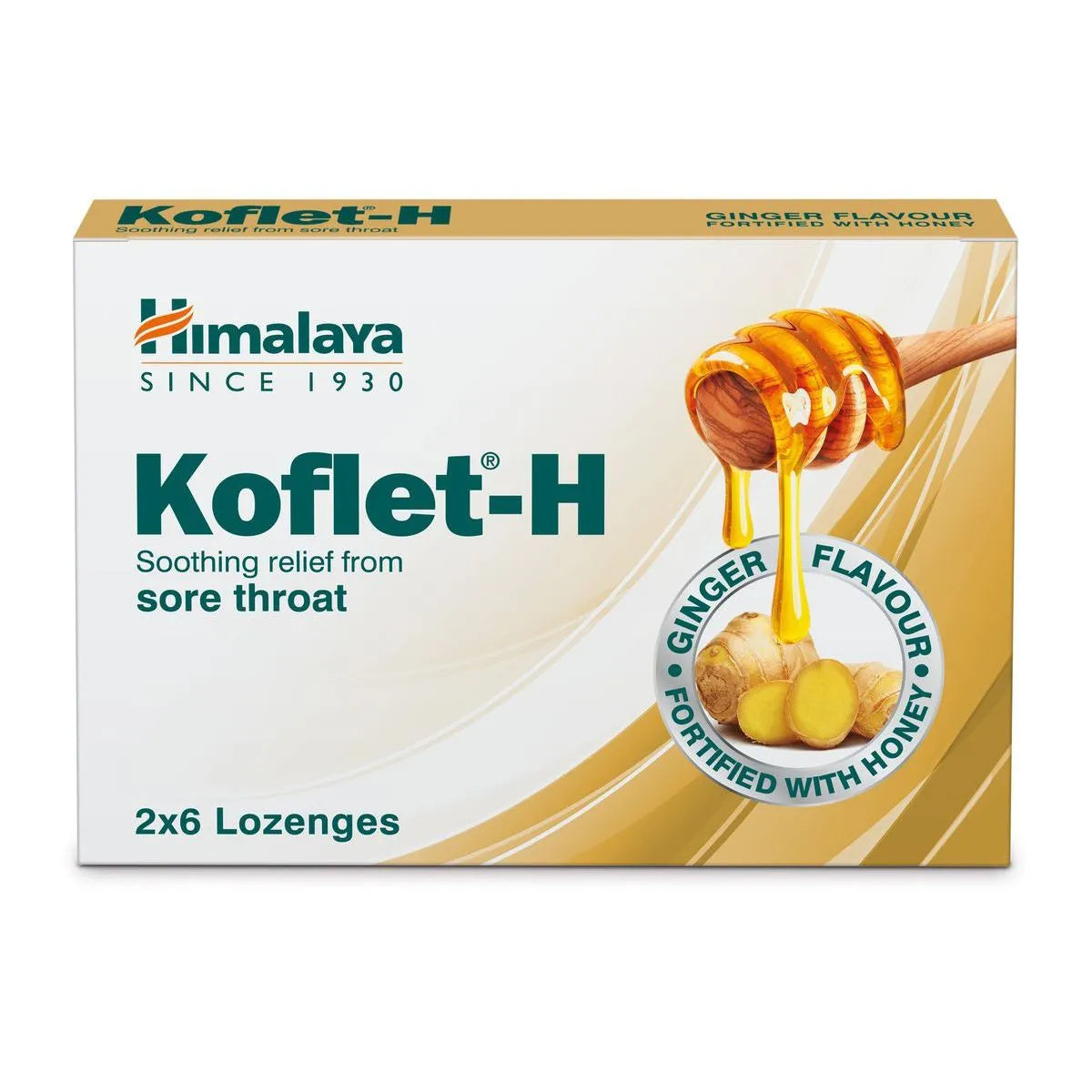 Himalaya Koflet H Lozenges 12's Ginger