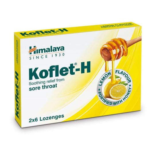 Himalaya Koflet H Lozenges 12's Lemon