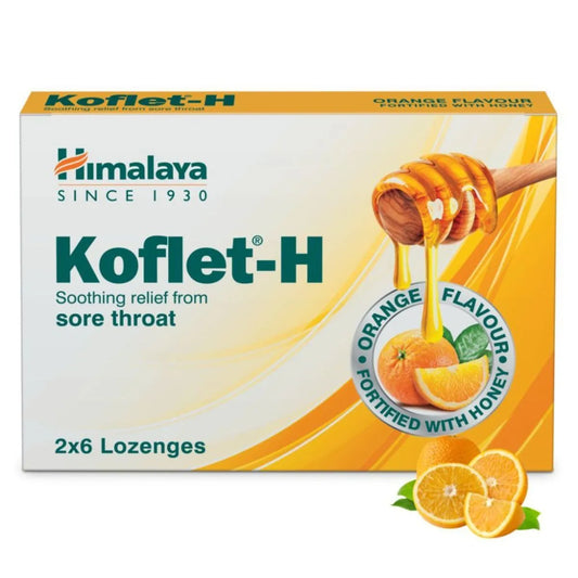 Himalaya Koflet H Lozenges 12's Orange