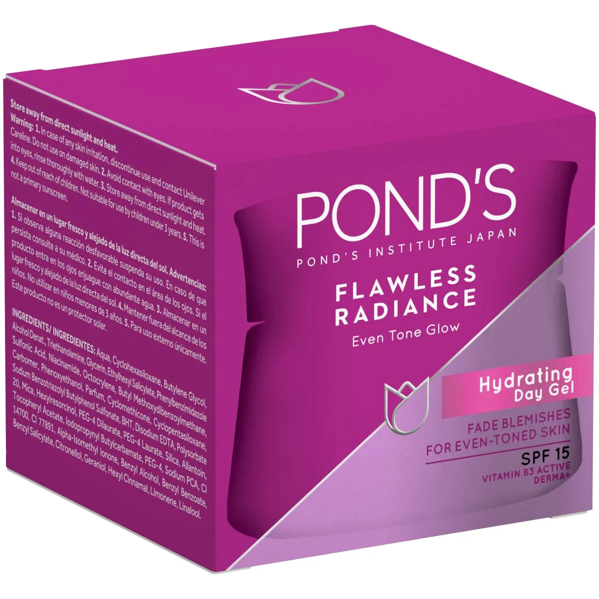 Pond's Flawless Radiance Derma+ - Hydrating Day Gel - Combination Skin - 50ml