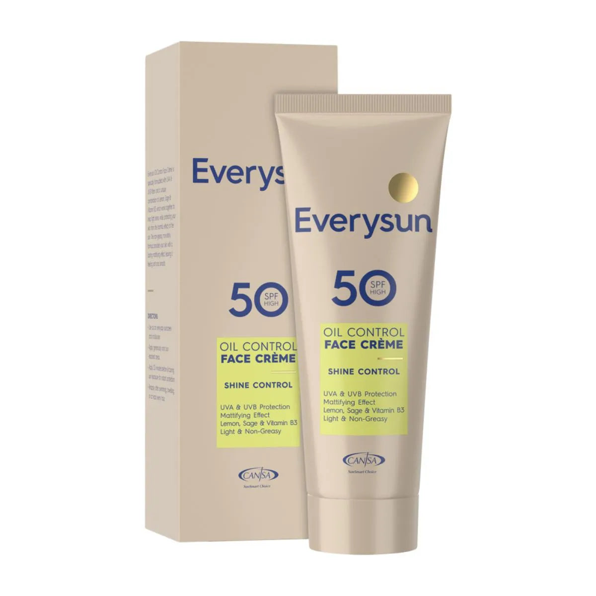 Everysun Sunscreen Face Creme Oil Control Spf50