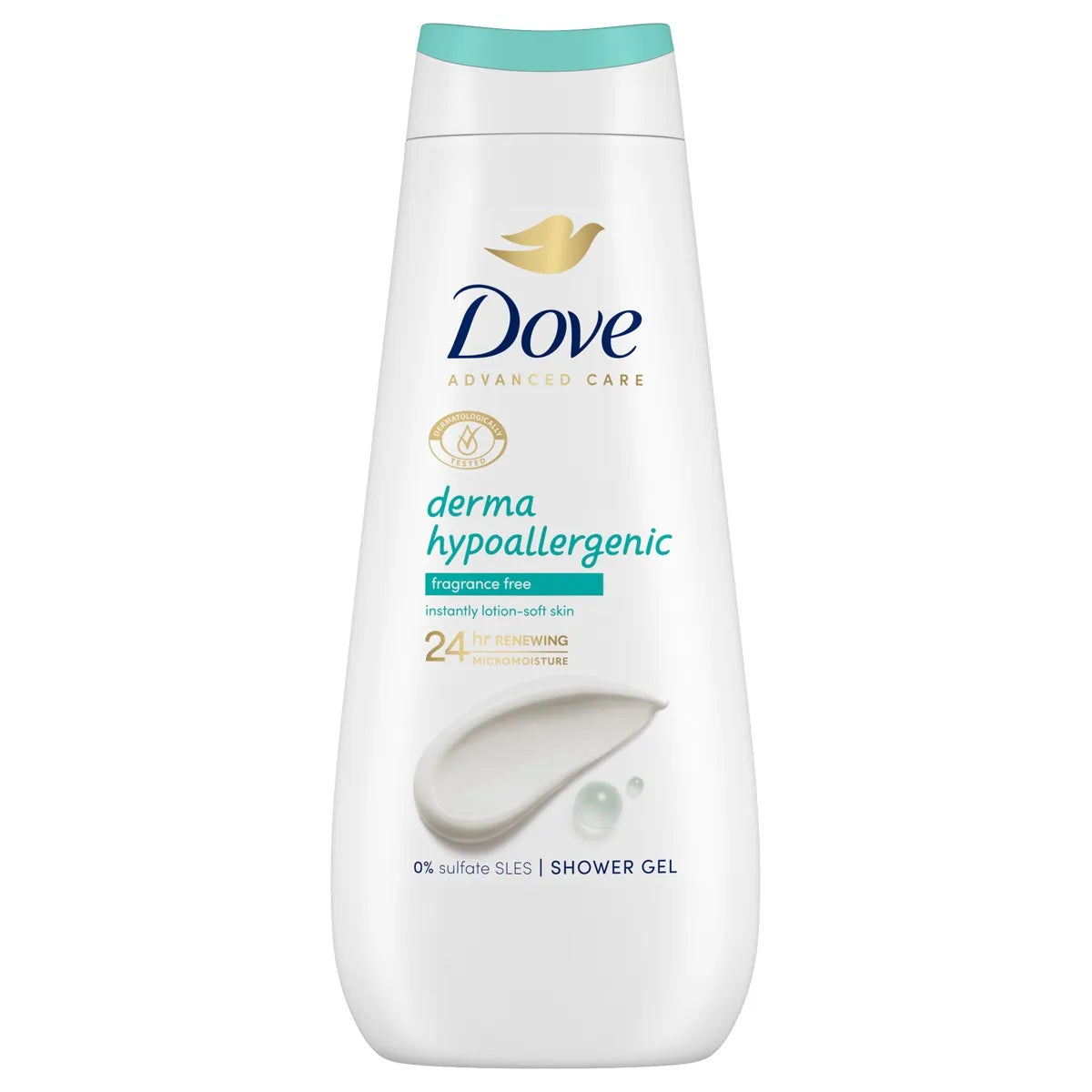Dove Advanced Care Hypoallergenic Moisturizing Bodywash 400ml