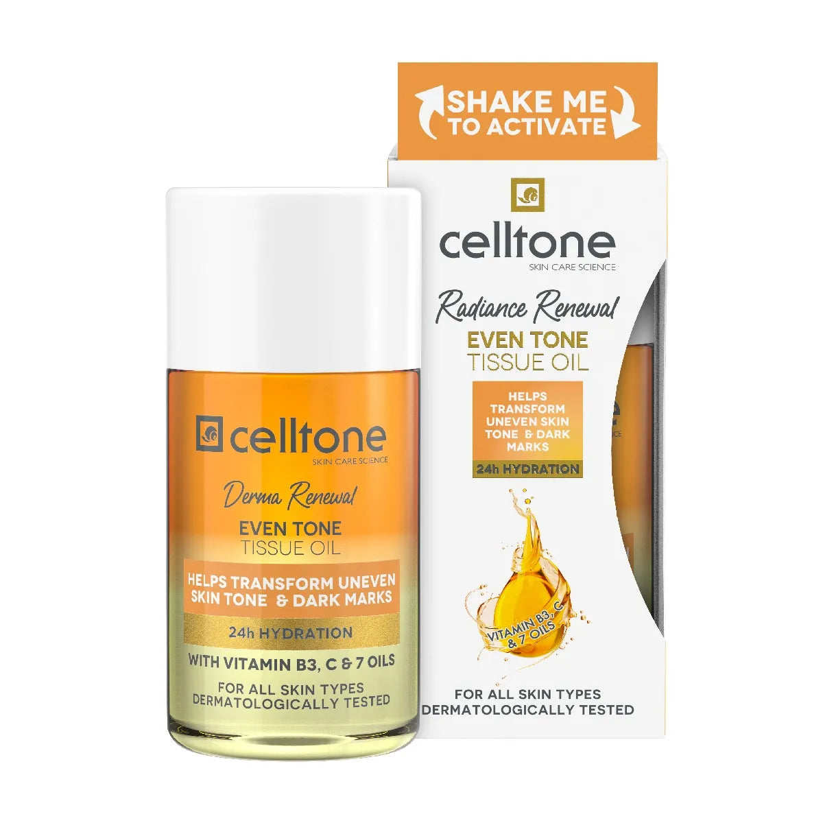 Celltone Tissue Oil Even Tone 60ml