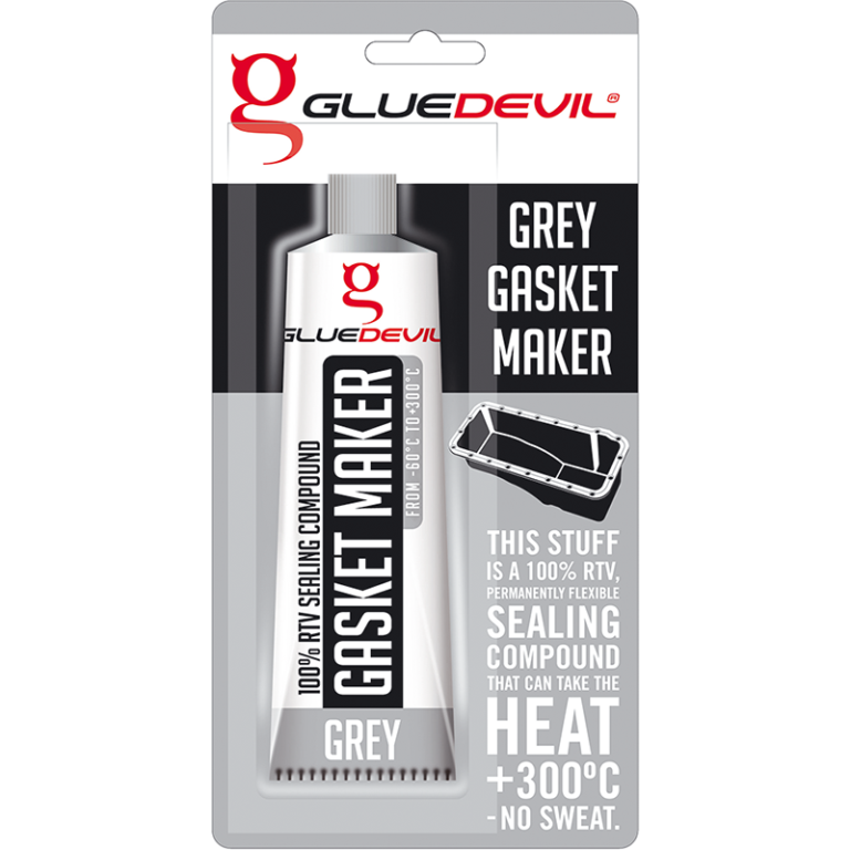 GLUEDEVIL GREY GASKET MAKER 70ML BLISTER PACK