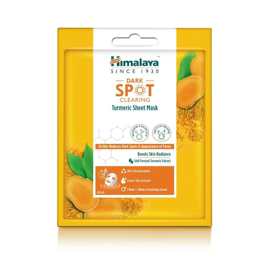 Himalaya Dark Spot Clearing Turmeric Sheet Mask