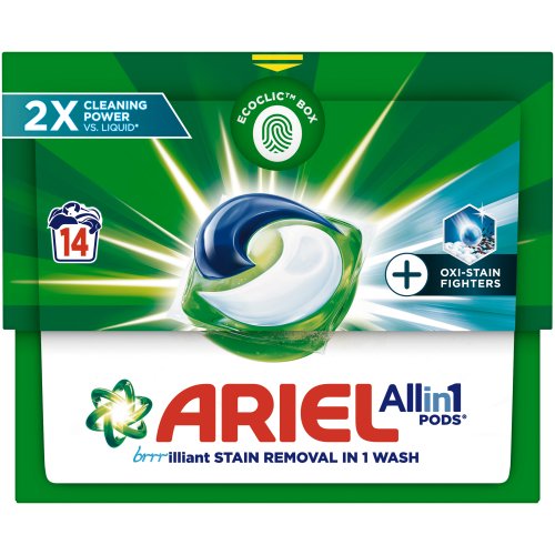 Ariel All-in-1 Pods – 14 Pack