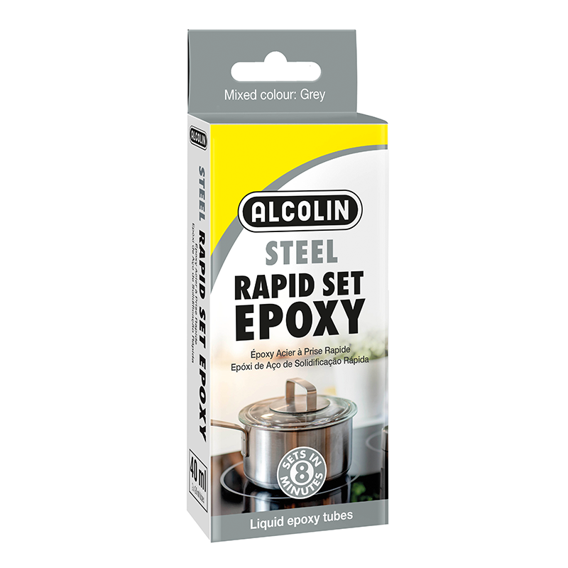 ALCOLIN RAPID SET STEEL EPOXY 40ML