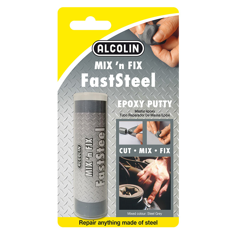 ALCOLIN Mix ‘n Fix Faststeel FASTSTEEL® Epoxy 57G
