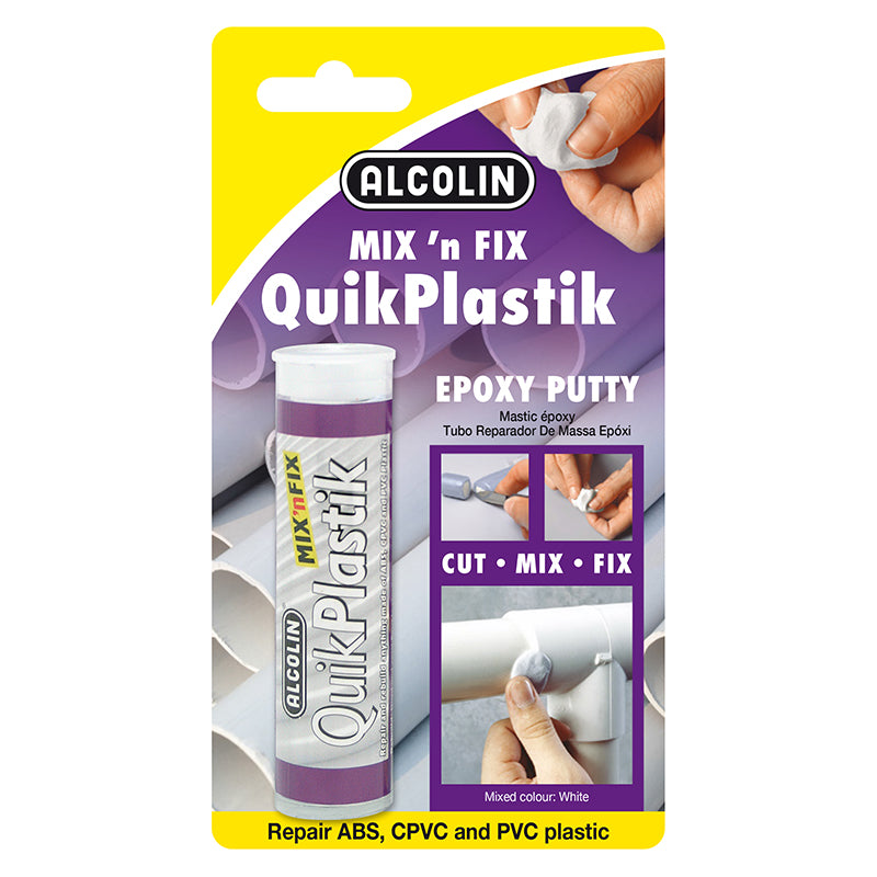 ALCOLIN Mix ‘n Fix QuikPlastik EPOXY PUTTY 57G