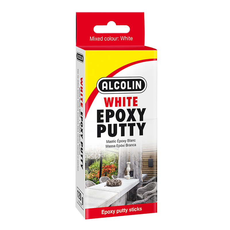 ALCOLIN WHITE EPOXY PUTTY 120G