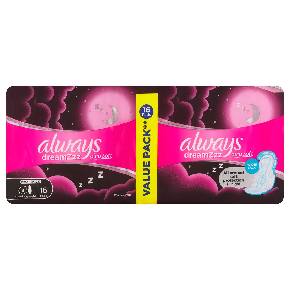 Always Maxi Thick Extra Long Night (16's)