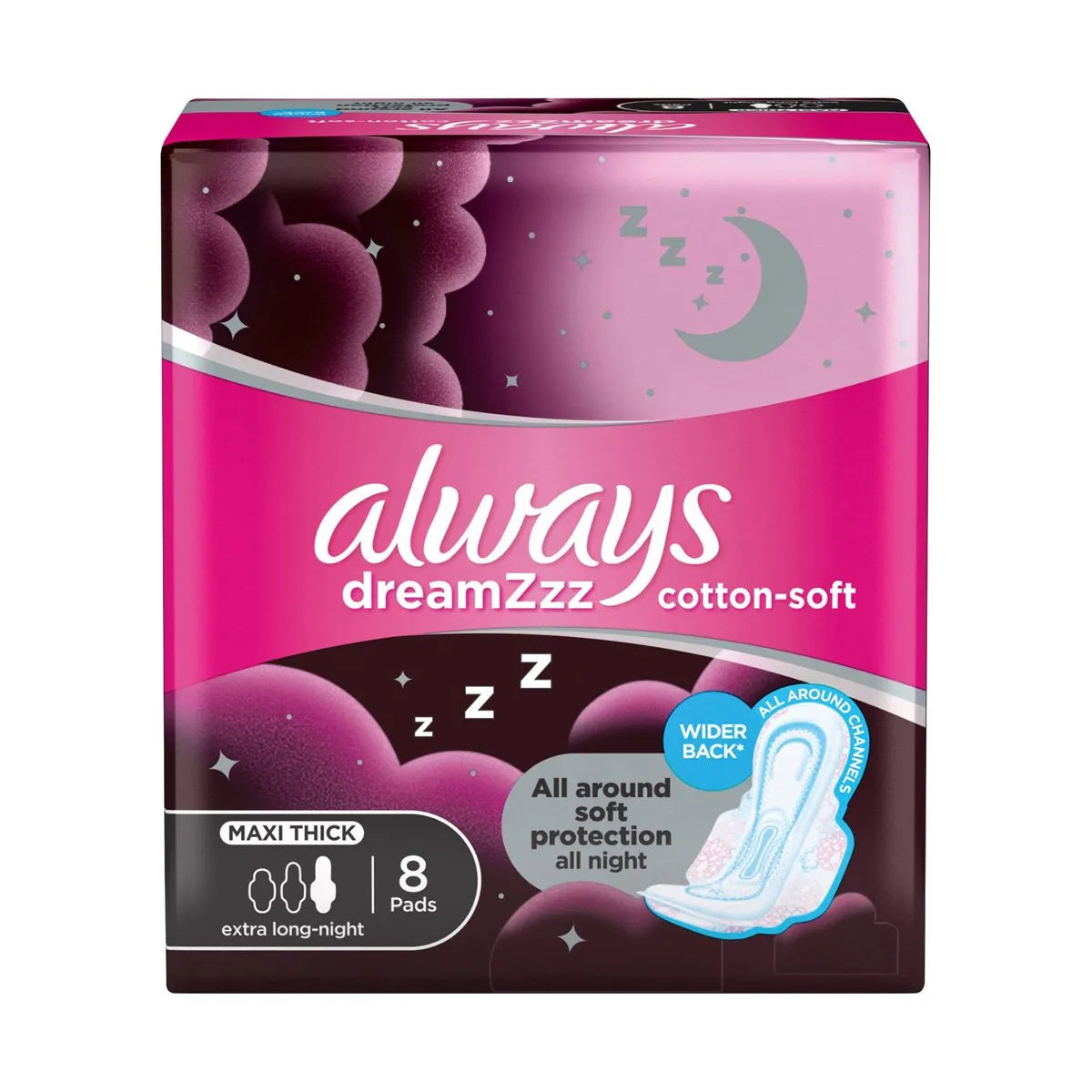 Always Maxi Thick Extra Long Night (8's)