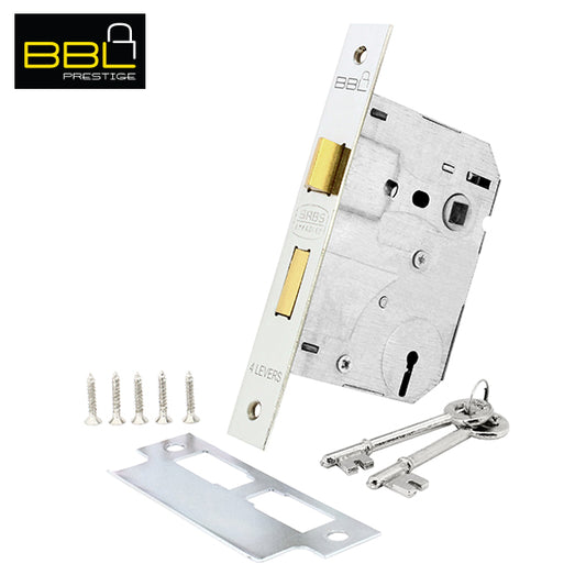 BBL 4 Lever Prestige Mortice Lock BLE22619-76CH-1