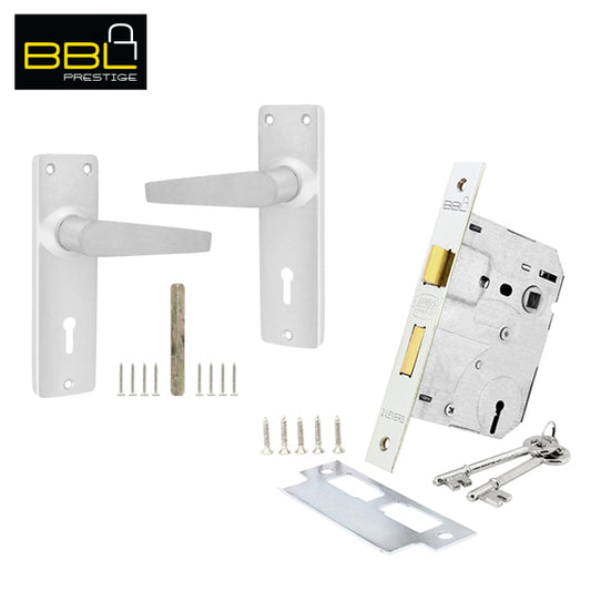 BBL 2LEVER Aluminium Handle Mortice Lockset BLA582-24-52CH