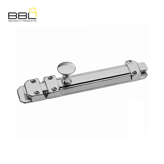 BBL Door Bolt 150mm Satin Nickel Door Fitting BBFDB150SN-1