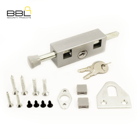 BBL Door Bolt Patio Lock BBL401GR-1