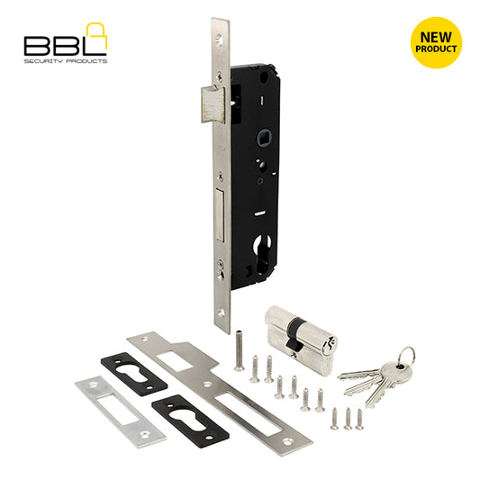 BBL Latch and Deadbolt Aluminium Frame Lock BBL44635SS-1 35MM