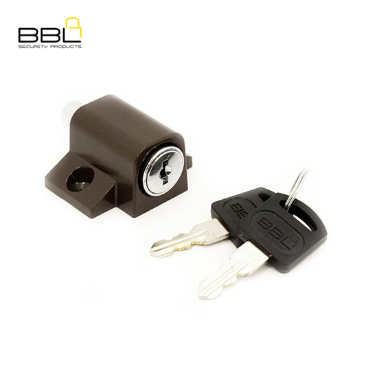 BBL Push Lock Patio Lock BBF280BRN-1