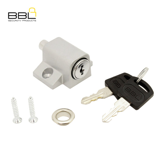 BBL Push Lock Patio Lock BBF280SIL-1
