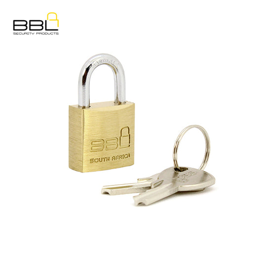 BBL Standard Brass Padlock BBP920-1 20MM