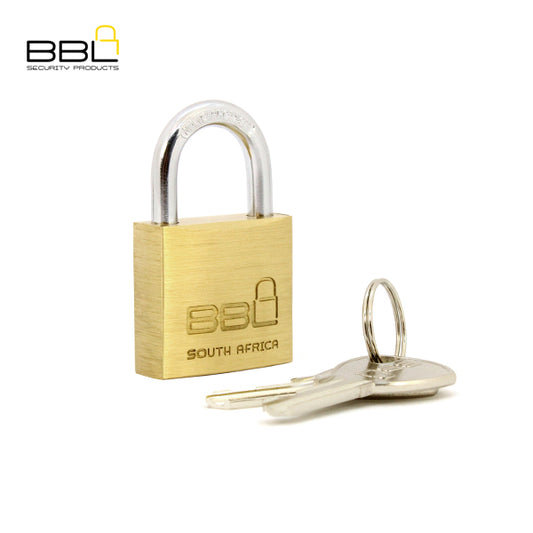 BBL Standard Brass Padlock BBP930-1 30MM
