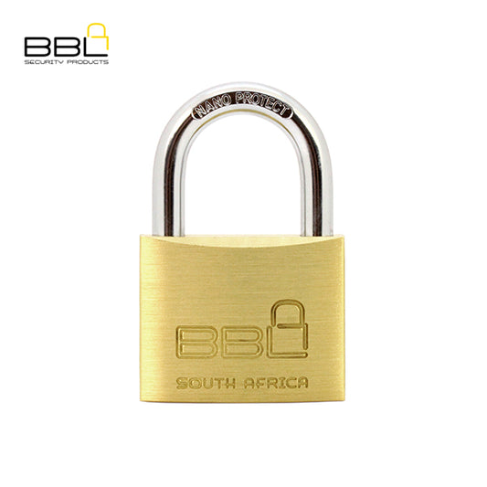 BBL Standard Brass Padlock BBP950-1 50MM