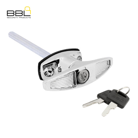 BBL T204 Drilled Plain T Handle BBLTHDP-CP-1