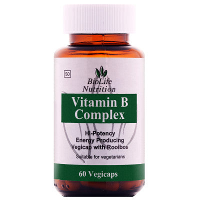 BioLife Vitamin B Complex 60 Vegicaps