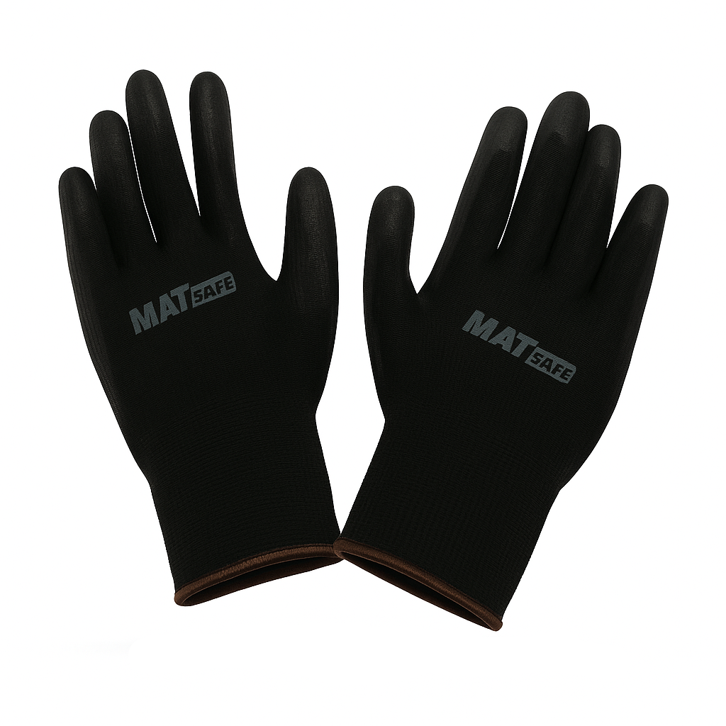 Glove Matsafe Nylon Black Pu G/P Xl