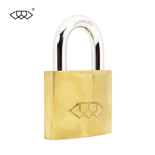 DOUBLE LINK 50MM Brass Padlock DL265C