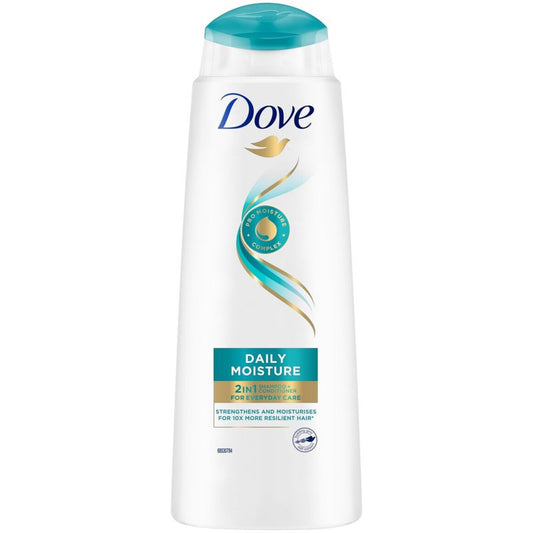 Dove Daily Moisture 2-in-1 Shampoo and Conditioner 400 ml