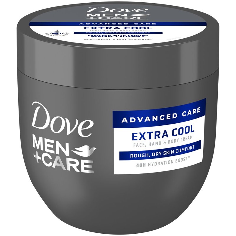 Dove Men+Care Extra Cool Face, Hand and Body Cream 400 ml