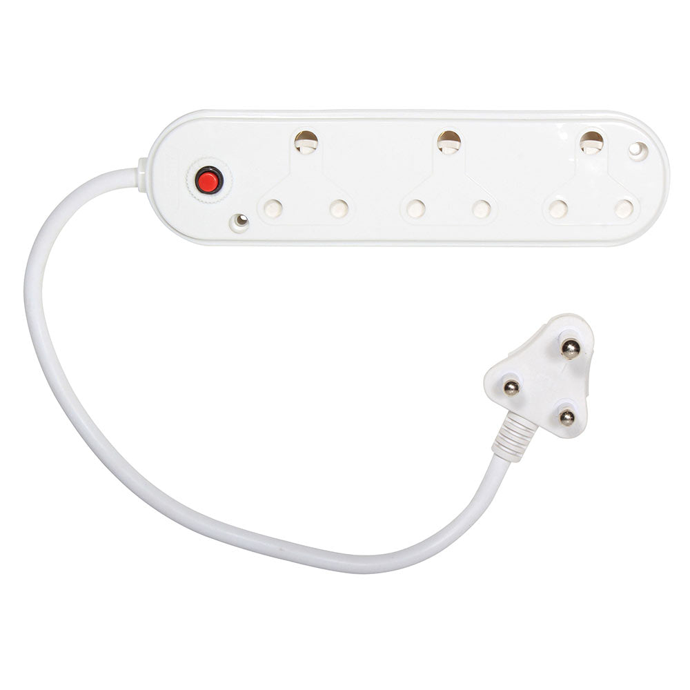 EUROLUX 3 x 16A Multi-Plug with Overload protection