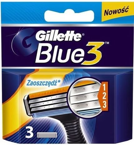 Gillette Blue 3 Razors (3's)