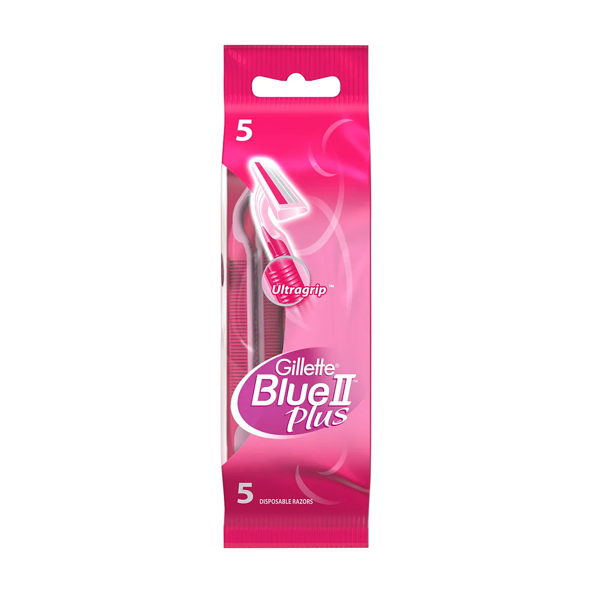 Gillette Blue II Plus Women Disposable Razors (5's)