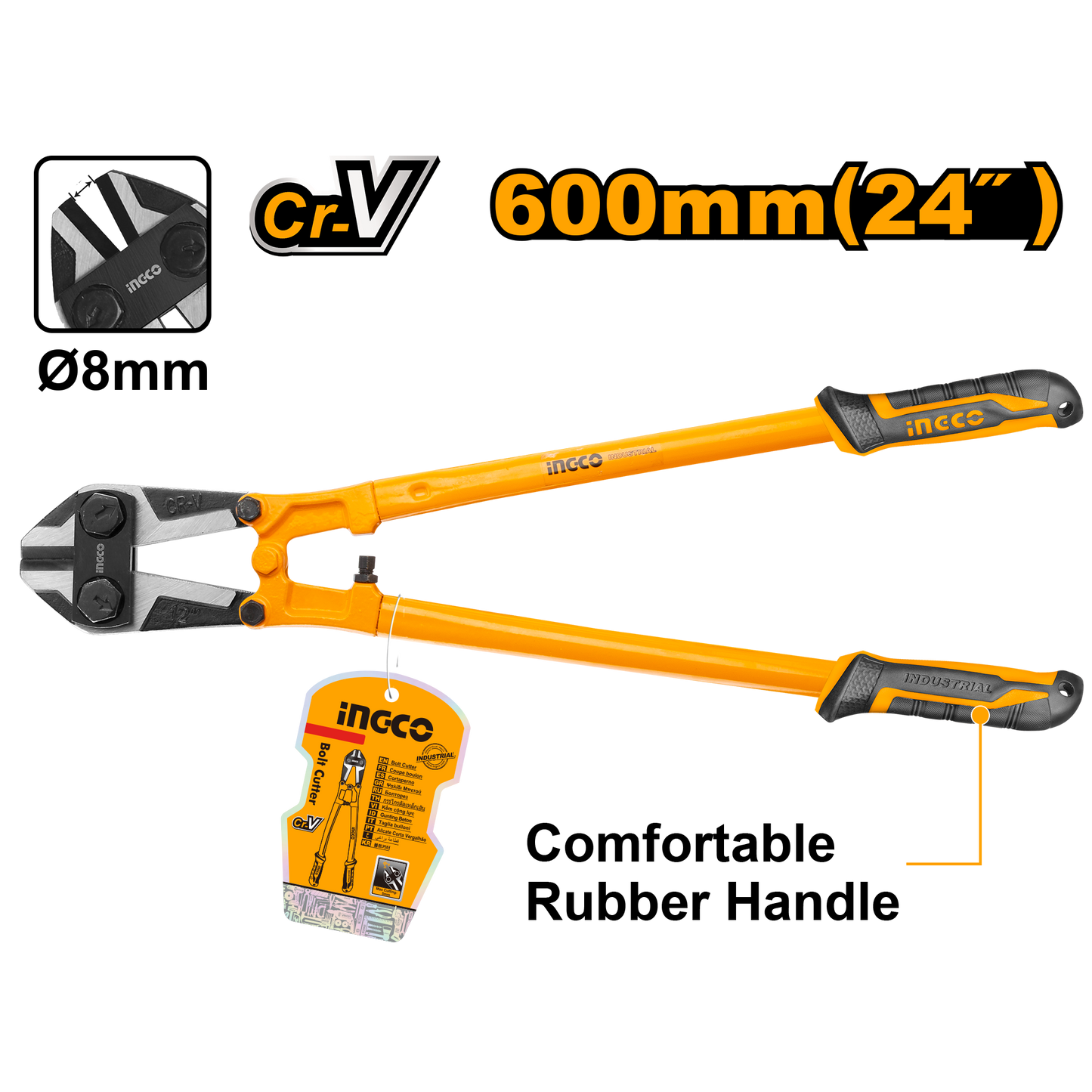 CUTTER BOLT 600MM 24 CRV