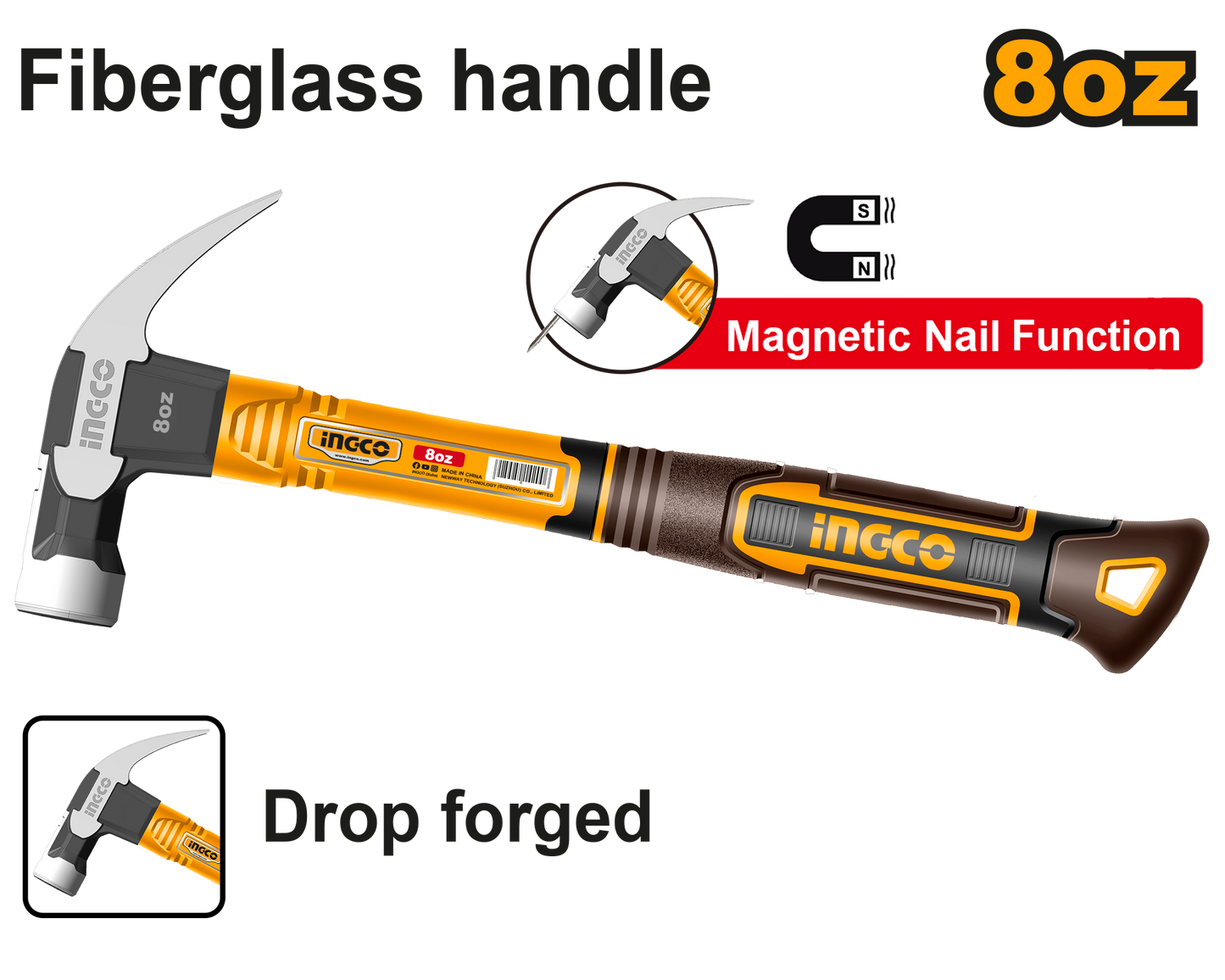 HAMMER CLAW 220G MAGNETIC