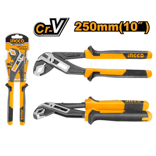 INGCO PLIER W/PUMP 250MM CRV 40MM