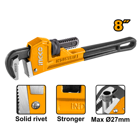 INGCO PIPE WRENCH 200MM